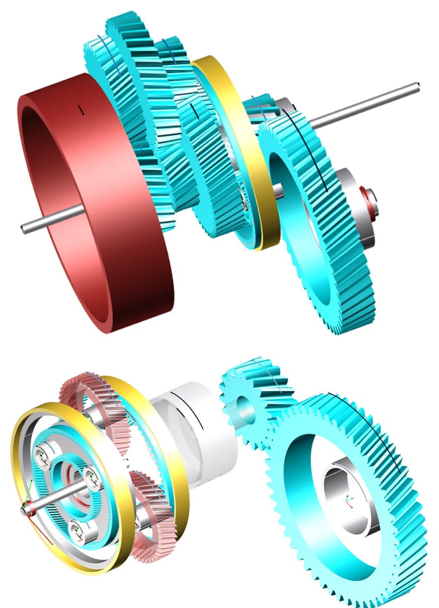 Development of a concept EV truck transmission